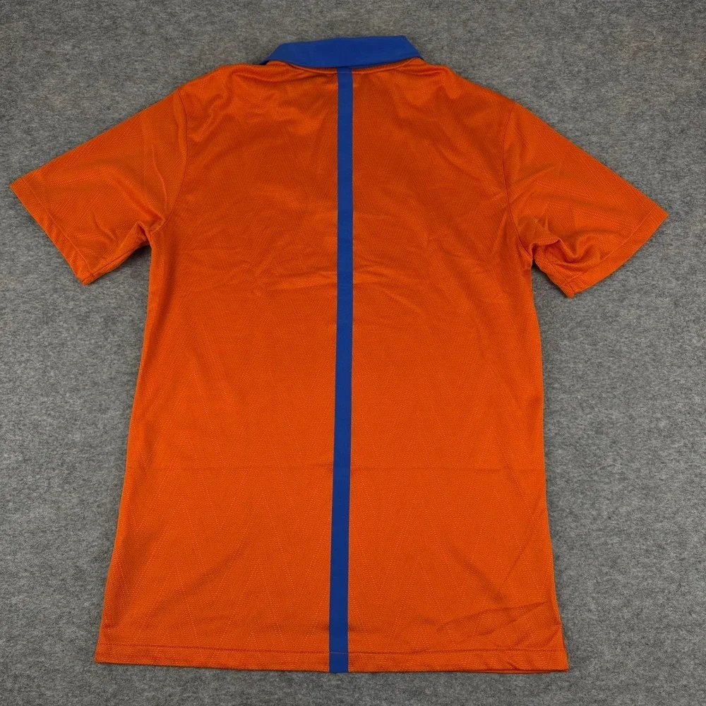 Nike Dri Fit Florida Gators Polo Shirt Polyester Orange Mens Small S